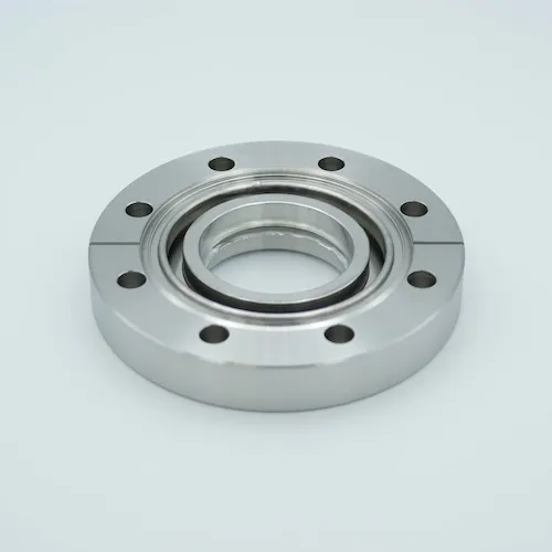 Vacuum viewports for optical access in high and ultra-high vacuum systems