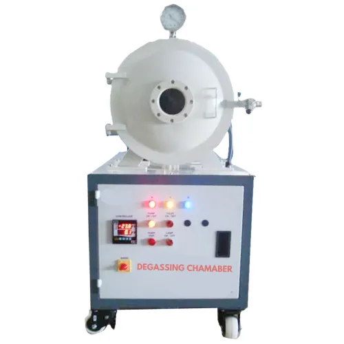 Ultrahigh Vacuum Solutions LLP Vacuum Degassing System for removing air and gases from resins, polymers, and composites