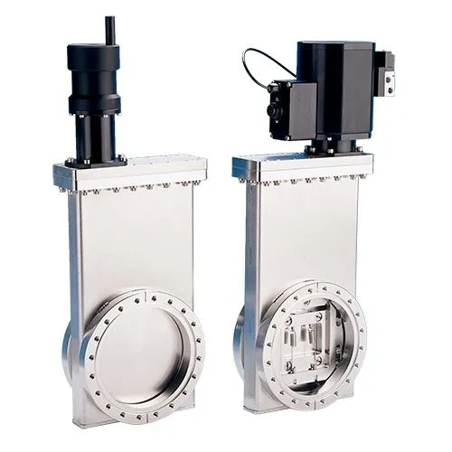 UHV Gate Valves 1 Ultrahigh Vacuum Solutions LLP Electrically Actuated Gate Valve for precise vacuum flow control