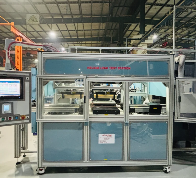 Ensuring Ultimate Integrity: The Role of Helium Leak Testing in Ultrahigh Vacuum Applications 30 Helium leak testing system for industrial and research vacuum applications - Ultrahigh Vacuum Solutions LLP