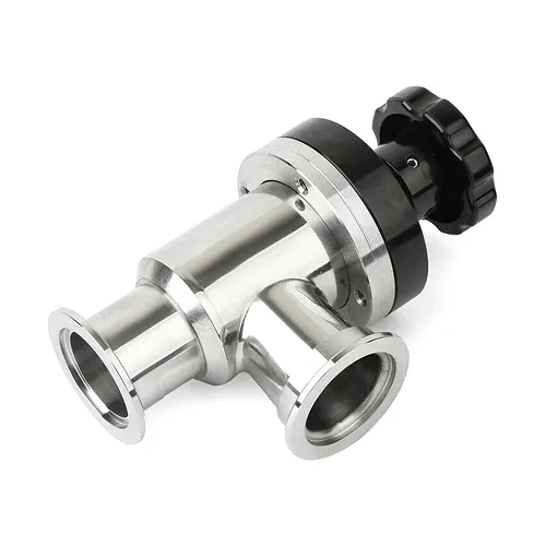 Durable right-angle vacuum valves for precise flow control in labs and industry - Ultrahigh Vacuum Solutions LLP