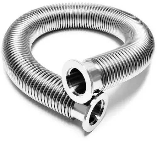 Vacuum Bellows for flexible connections in high and ultra-high vacuum systems