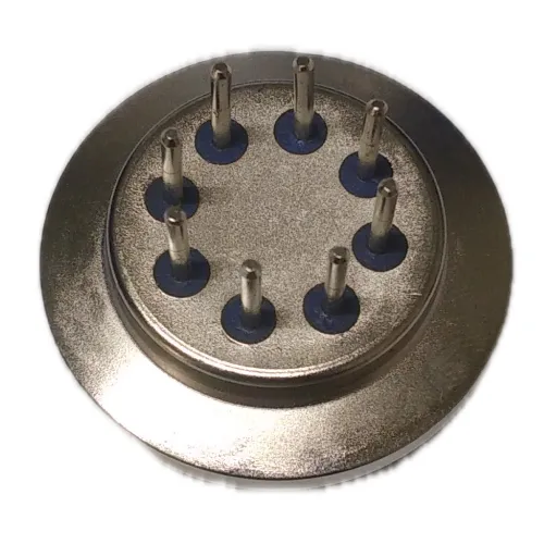 Vacuum feed through for secure transfer of power, signals, and motion in vacuum systems