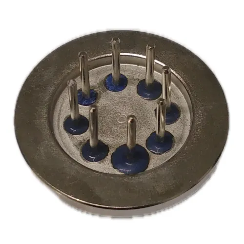 High-quality vacuum feed-through for power, data, and motion transfer in vacuum chambers