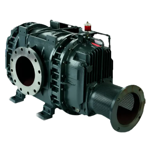 Vacuum booster pump by Ultrahivac for enhancing pumping speed and overall vacuum efficiency.