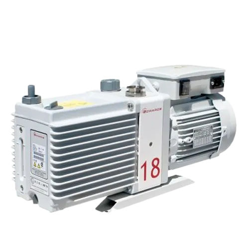 Double Stage Rotary Vane Vacuum Pump 2 Industrial double stage rotary vane vacuum pump by Ultrahivac for deep and stable vacuum generation.