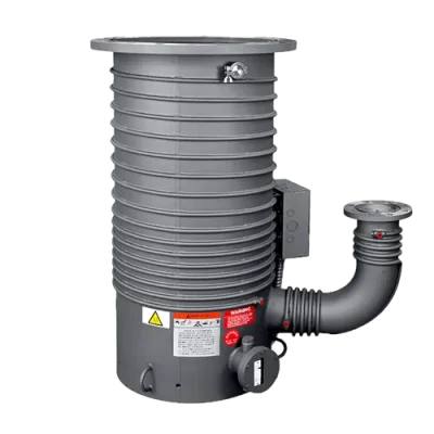 High-vacuum diffusion pump by Ultrahivac for metalizing, coating, and research applications.