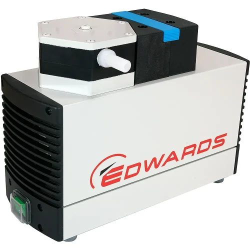 Edwards oil-free diaphragm vacuum pump single-head model supplied by Ultrahivac.