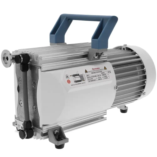 Edwards oil-free diaphragm vacuum pump with purple valve handle supplied by Ultrahivac.