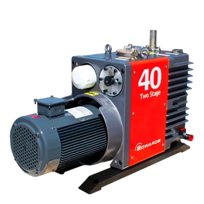 Oil sealed vacuum pump by Ultra Hi-Vac India for industrial and research applications.