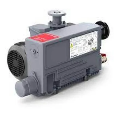 Edwards NES1 single stage rotary vane vacuum pump supplied by Ultrahivac for compact vacuum applications.