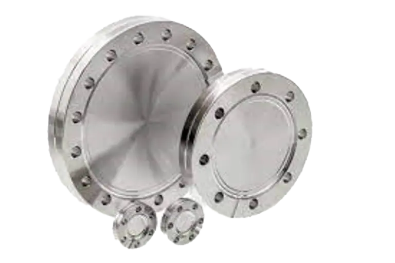 Blank flange – precision vacuum system flange by Ultrahivac for industrial and laboratory applications